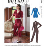 Mccalls M8153 Pattern for Misses' Romper, Jumpsuit & Belt