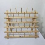 30 Wooden Spool thread Organizer