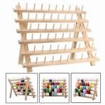 72 Wooden Spool Organizer