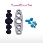 Covered button moulder